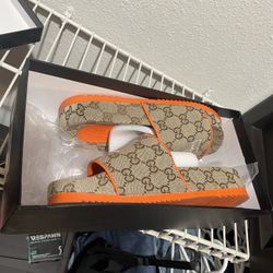 North Face Gucci Slides