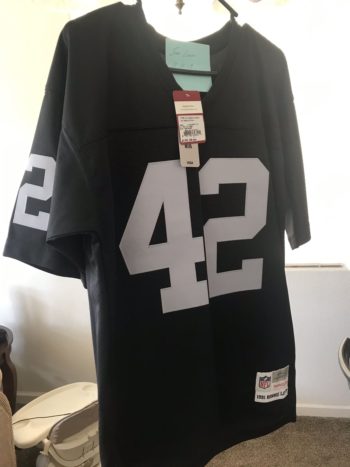 Raiders jersey