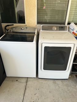 Washer/dryer Samsung washer kenmore dryer