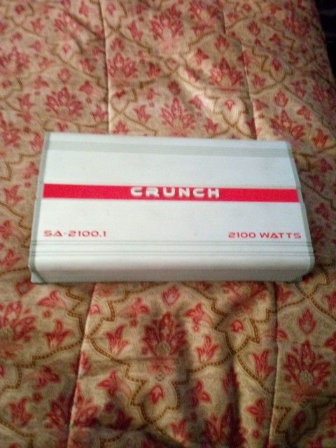 Crunch Amplifier 2100 W