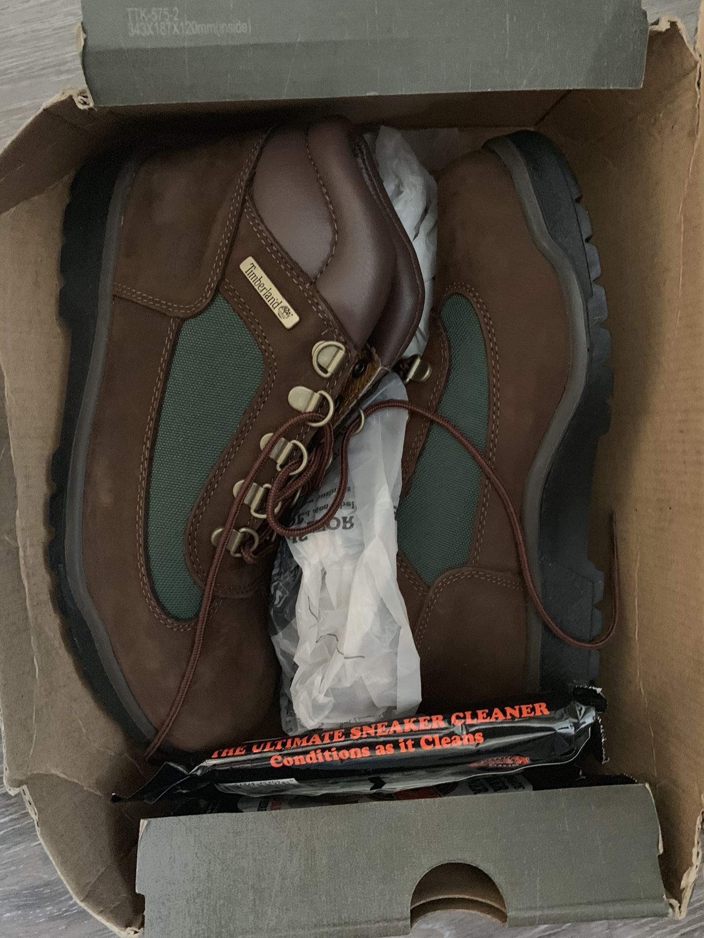 timberland boots size 6 junior new used once