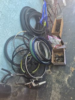 Bike parts lot