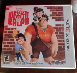 Nintendo 3ds Game Wreck IT Ralph 
