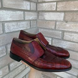 Snake skin mens shoes