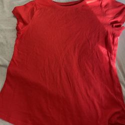 Girls Red Shirt 