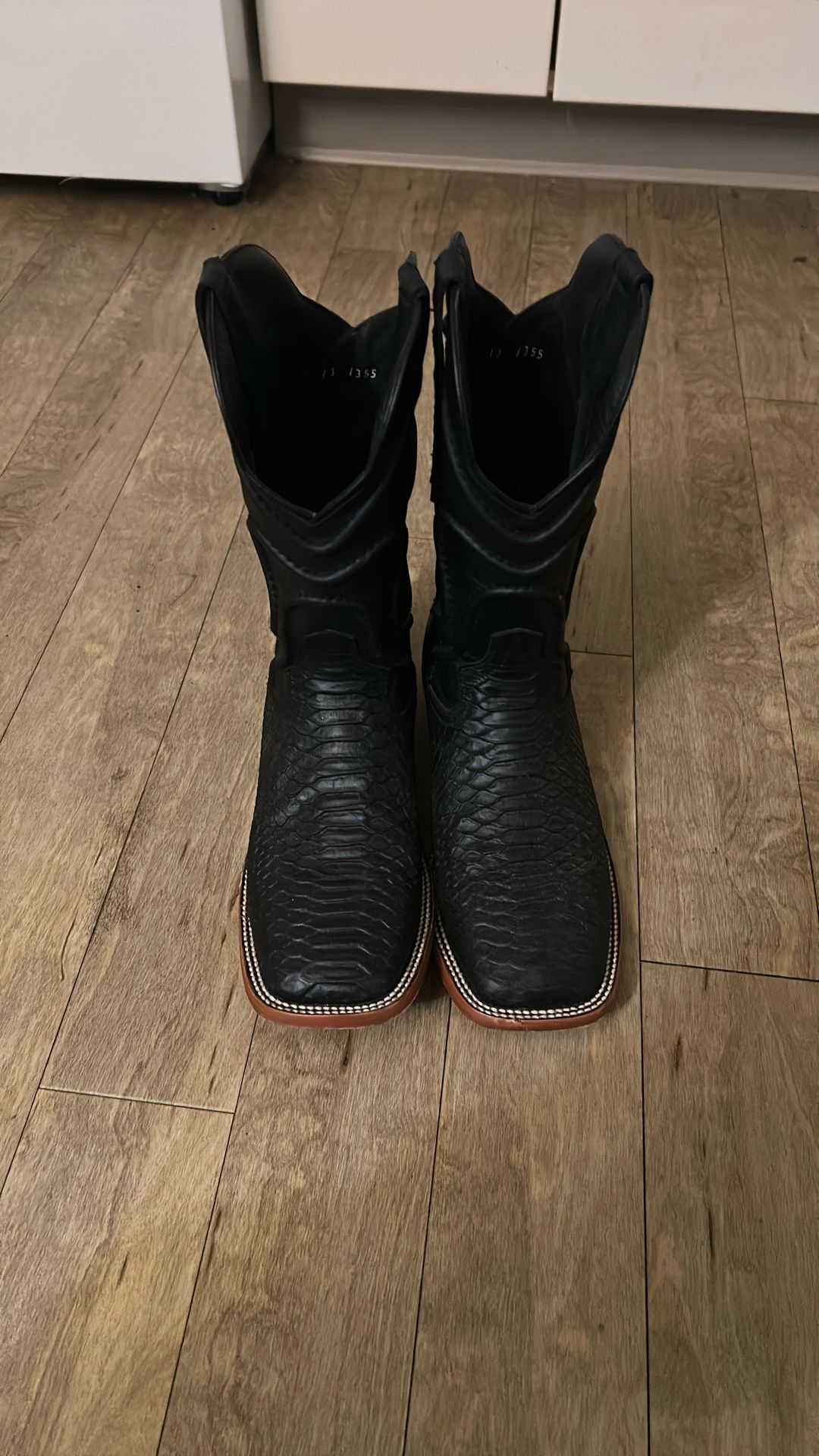 Black Leather Boots