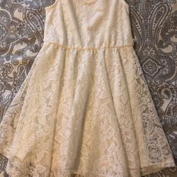White brand new dress size 5T