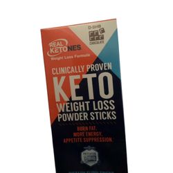 Real Ketones Weight Loss Powder Sticks Chocolate 