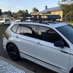 Roof rack with bars