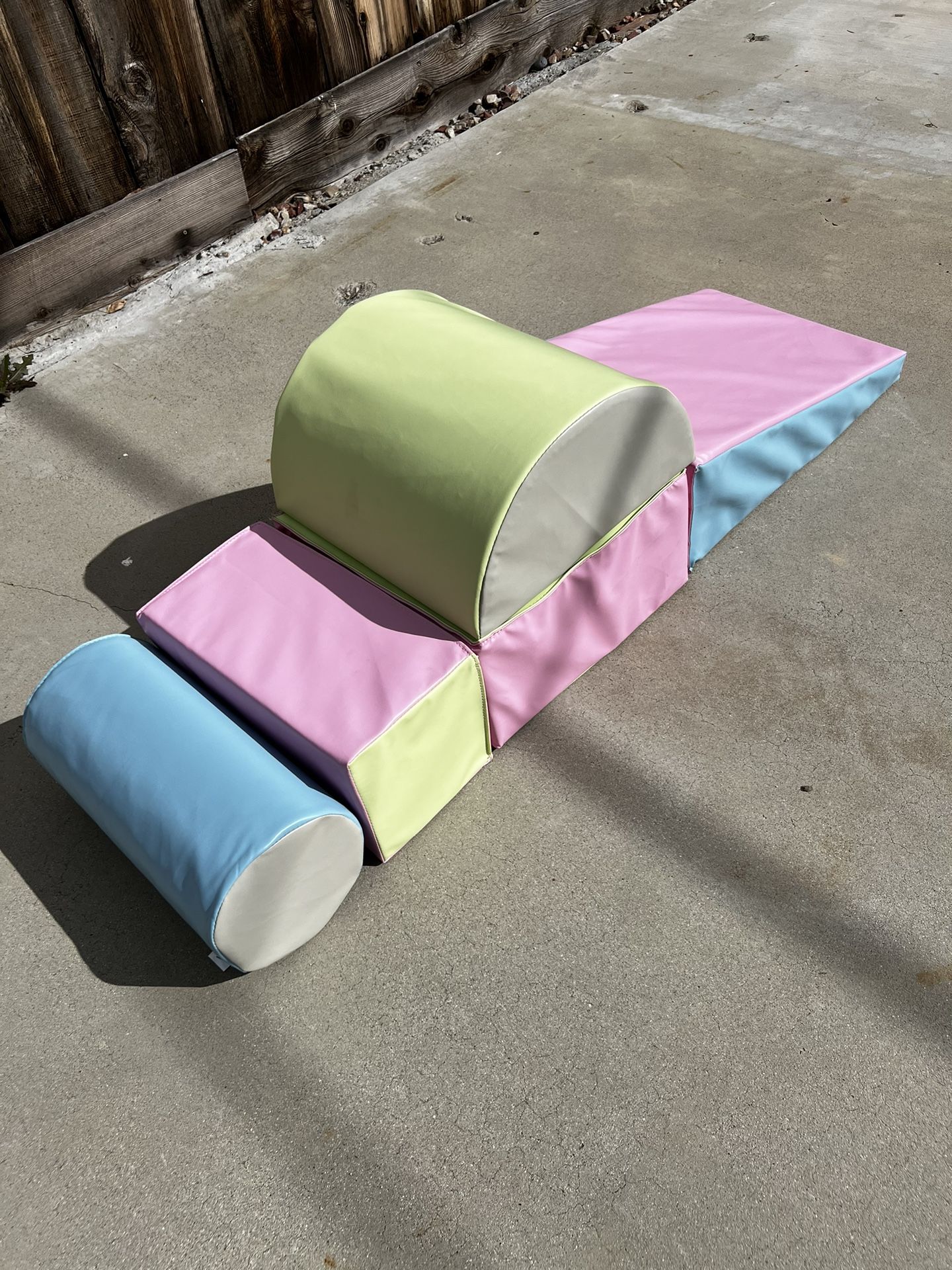 5 Piece Kids Soft Foam Block Activity Play Set