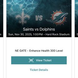 Miami Dolphins Tickets 