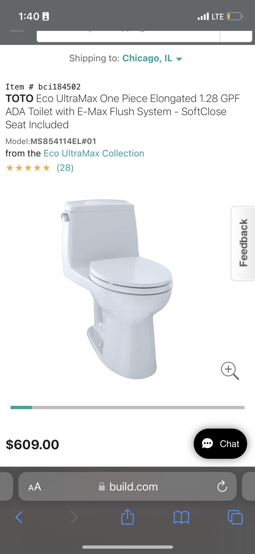 New Toto Toilet