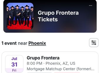 Grupo Frontera ticket