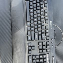 Corsair Programmable Keyboard and Wireless Mouse