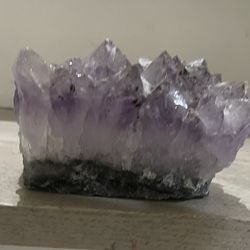 Amethyst Crystal Tea Light candle Holder $30 