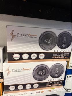 Ppi 6.5’ 3-way door speakers $65 each pair