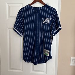 Budweiser Beer x Pacsun Jersey Men's Size M Blue Baseball Team Embroidered #76