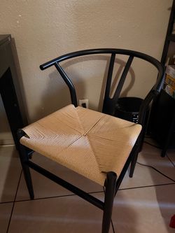 Mid Century Style Woven Chairs