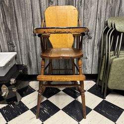 High Chair - antique