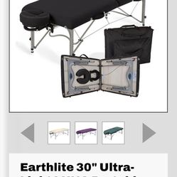 Earthlite Luna Aluminum professional massage table 