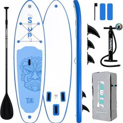 Brand New Unopened  FunWater Inflatable Ultra-Light Stand Up Paddle Board for All Skill Levels with Premium SUP Paddleboard Accessories,Non-Slip Comfo