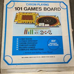 101 Games Board With Pieces 