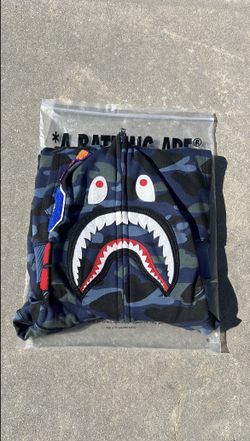 Bape Hoodie Dark Blue