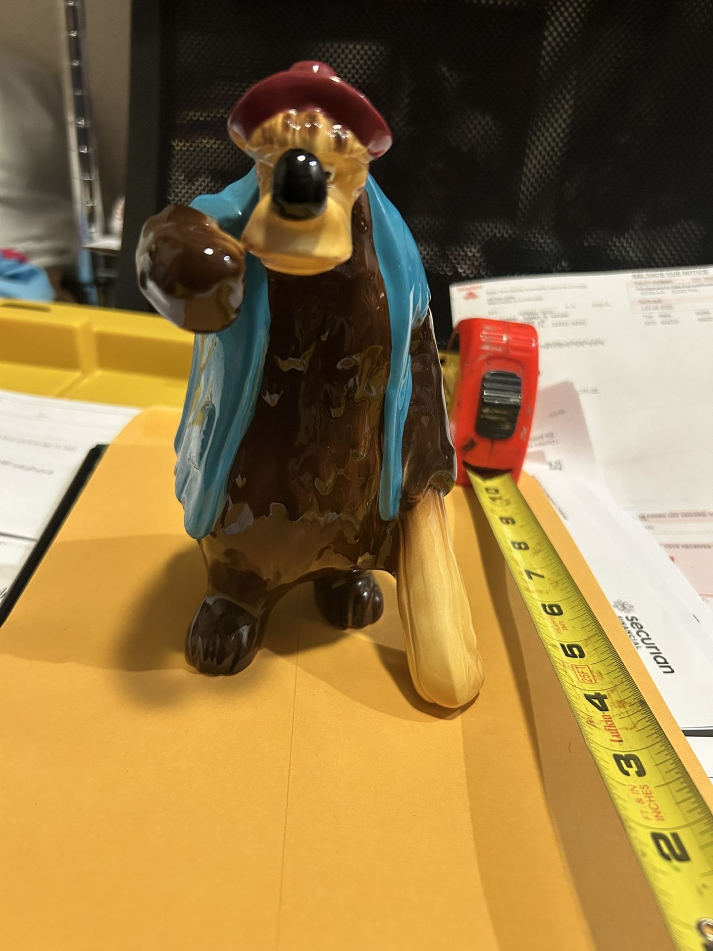 Vtg DISNEY SPLASH MOUNTAIN BRER BEAR Song of the South Figurine JAPAN