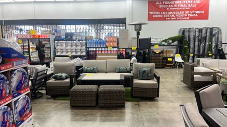 Outdoor deep patio set