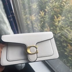 White Coach Bag