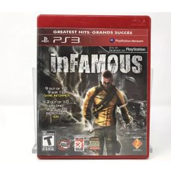 Infamous -- Greatest Hits - Sony Playstation 3 PS3 - Complete In Box CIB