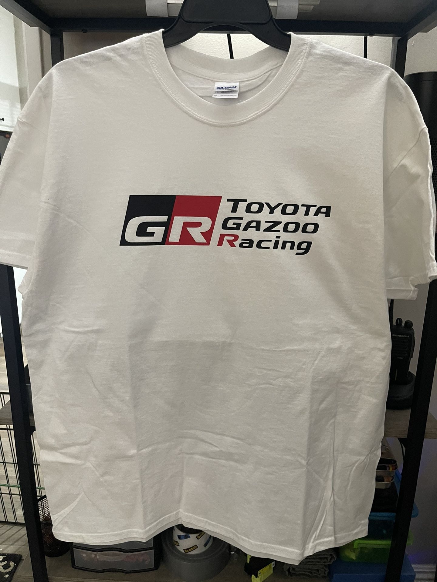 GR Toyota Gazoo Racing Design Tshirt (XL Size Adult) For Men Or Women. Also Available In Medium and Large Sizes.