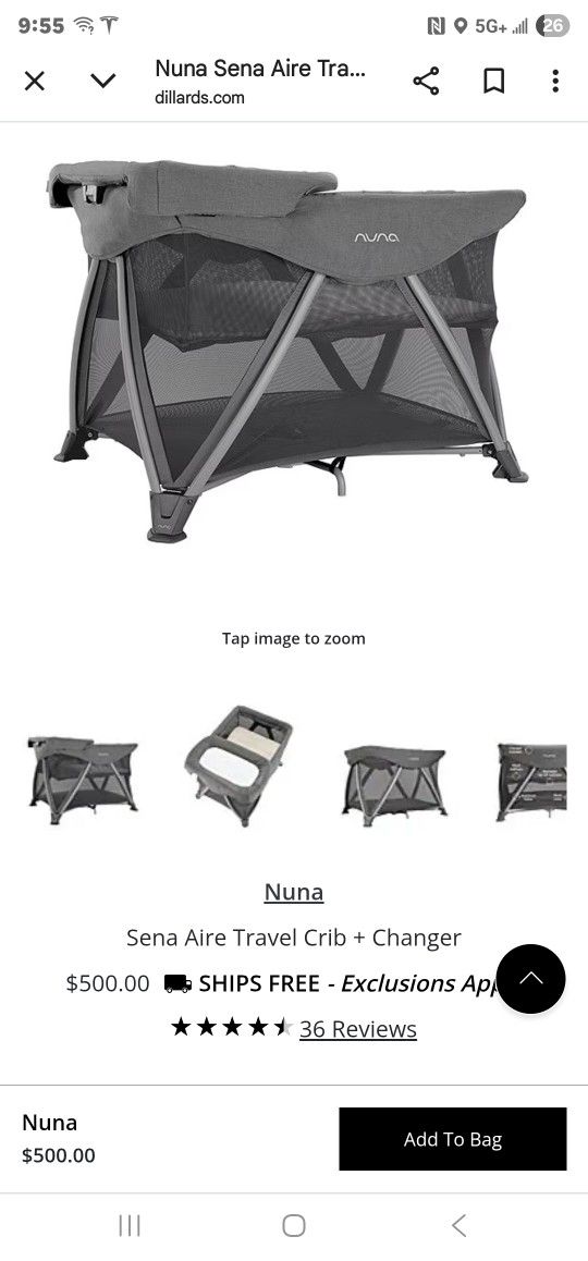 Nuna Sena Pack N Play