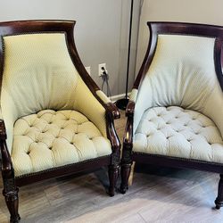 2 Arm Chairs