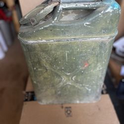 Vintage Military Water Jerry Can
