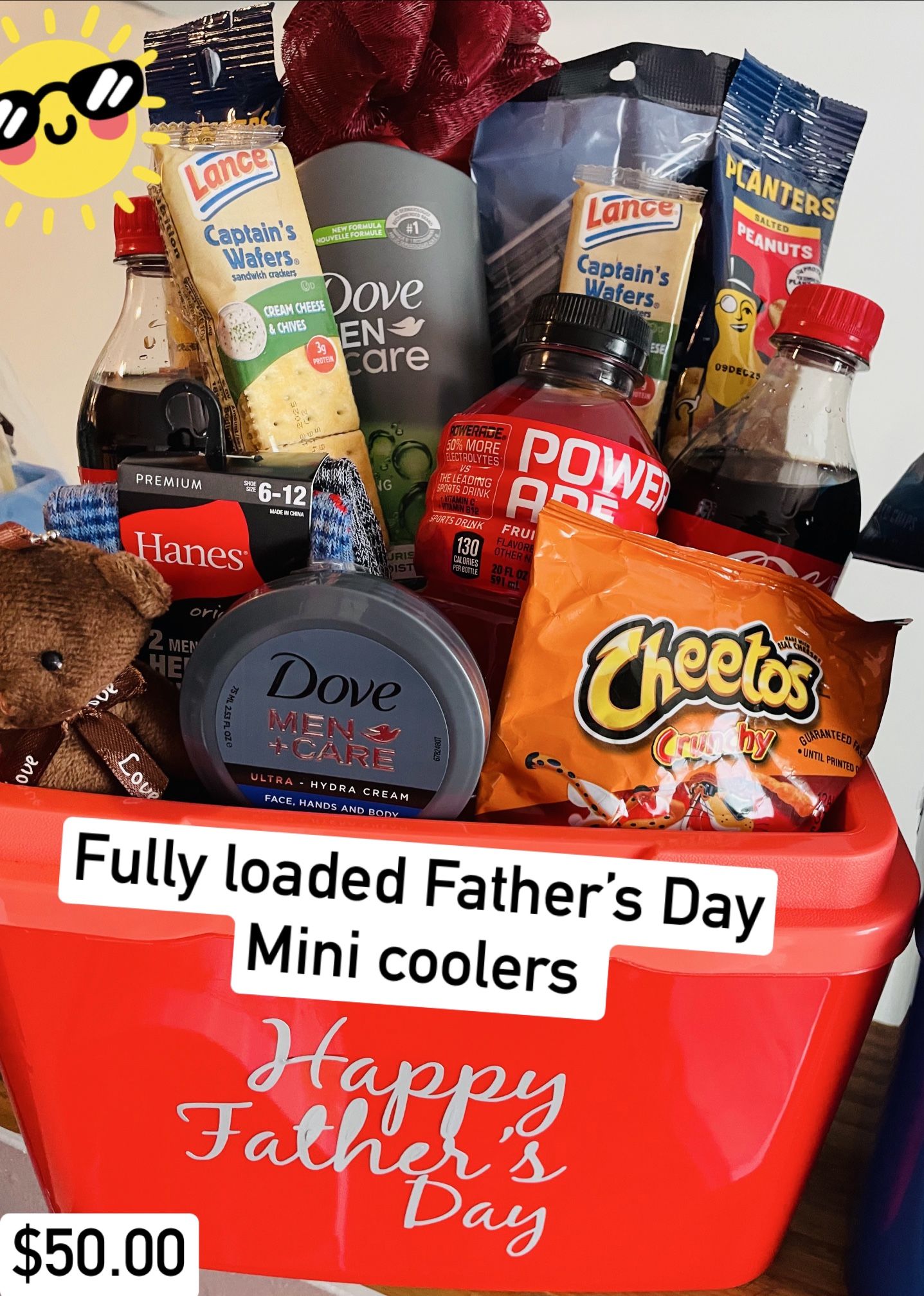 ☀️Fully Loaded Father’s ❤️Day Mini Cooler ☀️