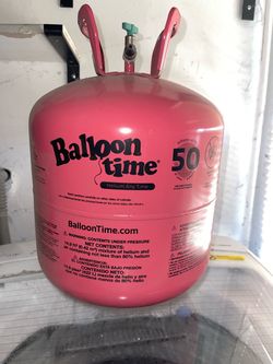 Balloon Time Helium Tank – 50 Balloons