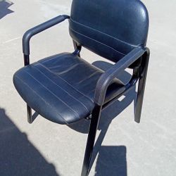 Black Leatherette Chair