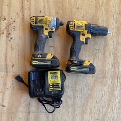 DeWalt Tools Impact Drill Driver Tool Set