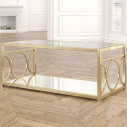 Gold Coffee Table
