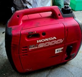 Honda inverter generator EU2000I