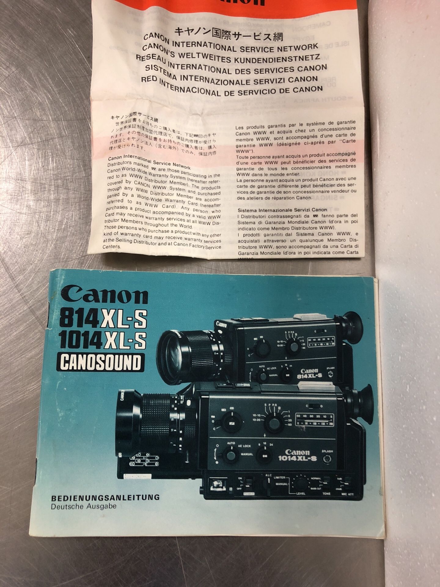Canon 814xls cano sound movie camera