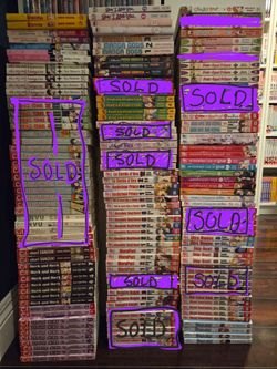 Huge Manga Lot Sale