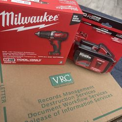Milwaukee Drill And Battery
