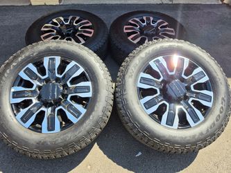 20" gmc Denali 2500 wheels and tires