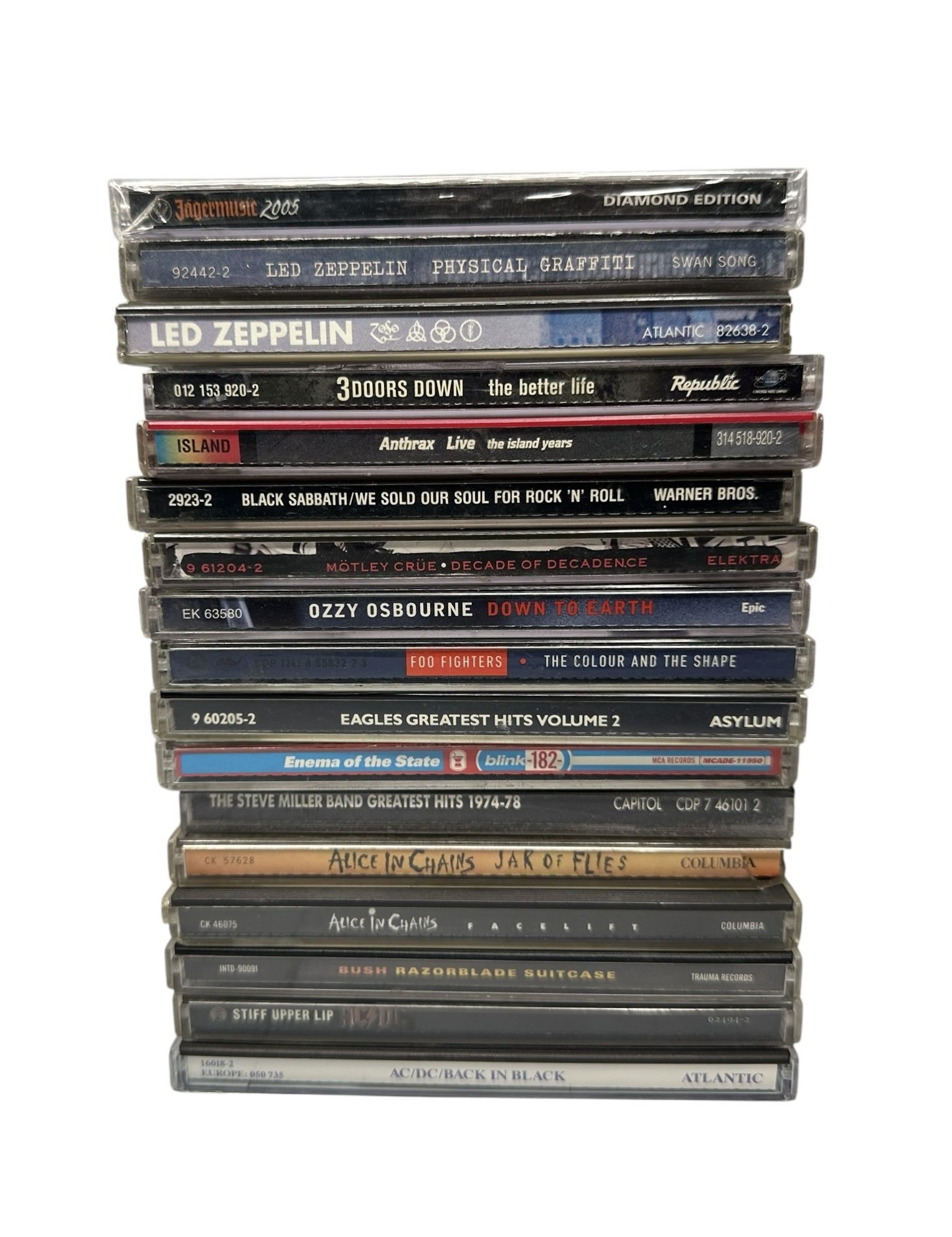 Lot of 17 Vintage Rock Rockband CDs