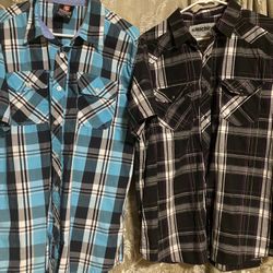 2 Mens XL Shirts $5
