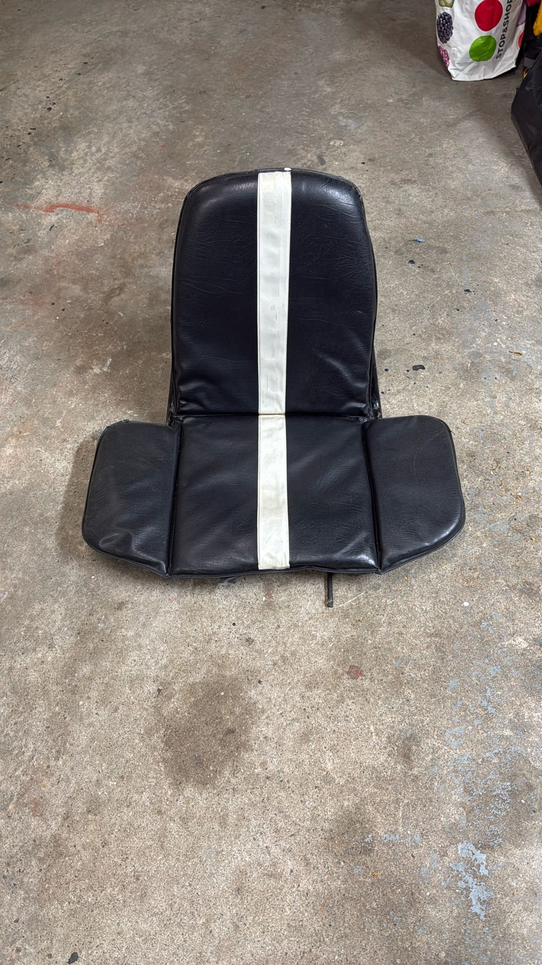 Adjustable Go kart Seat Frame Good Back Of Seat Needs A Little Tlc