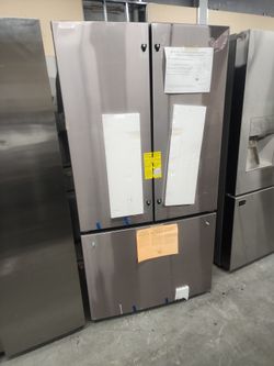 New GE French Door Stainless Steel Fridge