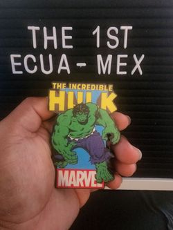 Incredible Hulk 3D die-cut/funky chunky magnet or sticker